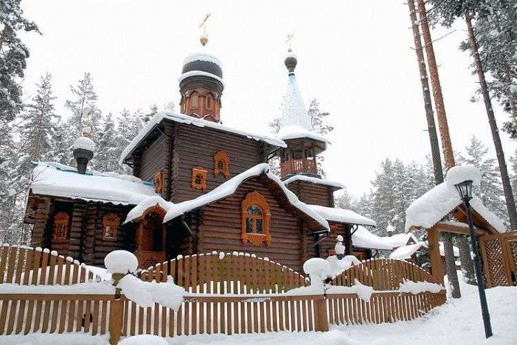 Православный храм в пос. Саперное, Ленинградская область